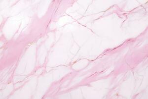 rosa marmor, textur, bakgrund, yta design, banderoller, tömma Plats för text och reklam. generativ ai foto
