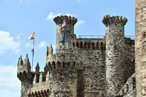 templars slott i Spanien foto