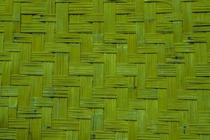 bambu väva textur mönster bakgrund rosa årgång filtrera effekt. närbild bambu väva textur bakgrund foto