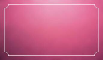 ljus rosa abstrakt suddigt bakgrund med vit ram foto