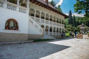 Hunedoara County, Rumänien 2021- Prislop Monastery är ett kloster i Rumänien foto