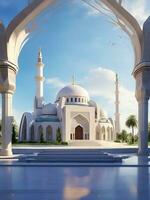 skön moské och islamic monument foto