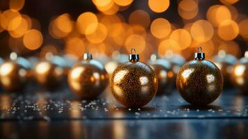skön jul träd leksaker och dekorationer för ny år och jul foto