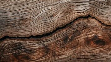 fängslande årgång trä textur bakgrund med rustik charm och naturlig spannmål mönster. generativ ai. foto