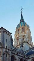 majestätisk bayeux katedral foto
