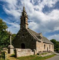 penvern kapell, brittany en fängslande visa av traditionell katolik arkitektur foto