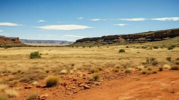 Amerika colorado landskap raviner ai genererad foto