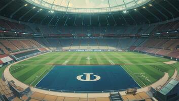 stadion sporter modern fantasi grafisk ny anime manga tapet foto