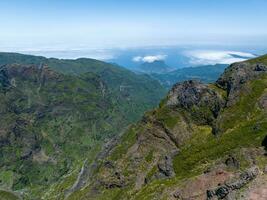 pico do arieiro - madeira, portugal foto