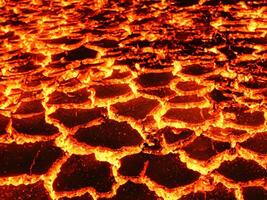 brinnande brand med lava och magma , brand bakgrund foto