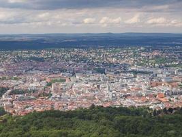 flygfoto över Stuttgart, Tyskland foto