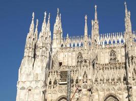 duomo di milano milankatedralen foto