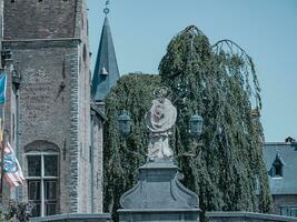 de gammal stad av bruges foto