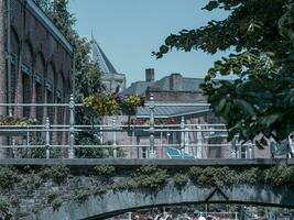 de gammal stad av bruges i belgien foto