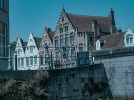 bruges stad i belgien foto