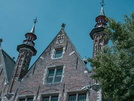 bruges stad i belgien foto