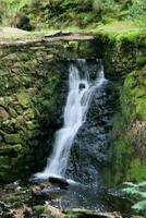 en se av de norr wales landsbygden nära llyn mawr i snowdonia foto