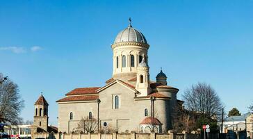 jungfrulig mary ortodox kyrka i gori stad, georgien foto