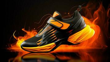 modern sporter sko design för friska livsstilar foto