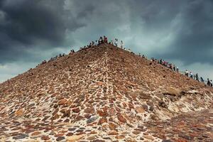 pyramider av mexico foto