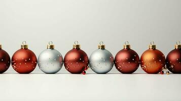 jul ny år Semester dekorationer leksaker och jul dekorationer bollar, bakgrund foto