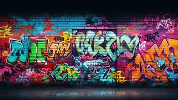 graffiti vägg abstrakt bakgrund foto