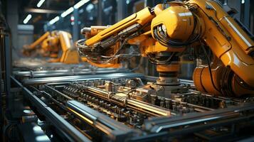 öka effektivitet med företag automatisering och arbetsflöde verktyg. ai genererad foto