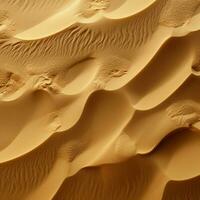 sandstrand textur topp se sandig strand bakgrund lämplig för prototyper och reklam för social media posta storlek ai genererad foto