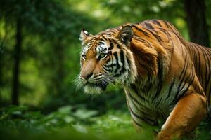 bengal tiger tapet ai genererad foto