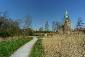 de slott av raesfeld i Westfalen foto