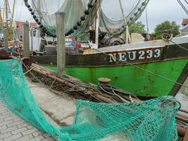 de hamn av neuharlingersiel foto