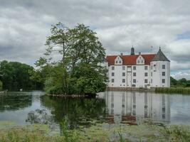 glucksburg slott i Tyskland foto