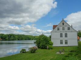 glucksburg slott i Tyskland foto