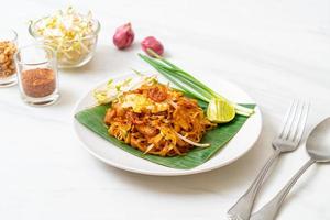 pad thai - stekt risnudlar