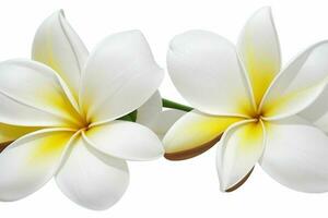 plumeria blomma. bakgrund. ai generativ proffs Foto