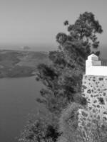 de ö av Santorin foto