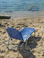 katakolon strand i grekland foto