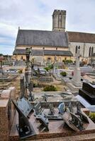 de kyrka av Saint Louis, en små stad i Frankrike foto