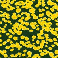 gul daisy blommor bakgrund. blomma tapet bakgrund design. ai genererad bilder foto