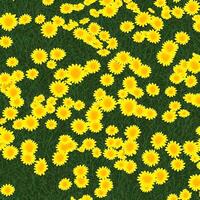 gul daisy blommor bakgrund. blomma tapet bakgrund design. ai genererad bilder foto