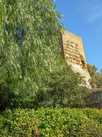 malaga stad i spanien foto