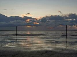 ön spiekeroog i tyskland foto