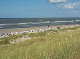 ön spiekeroog i tyskland foto