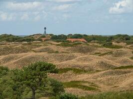 ön spiekeroog i tyskland foto