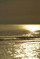 solnedgång baltic hav foto