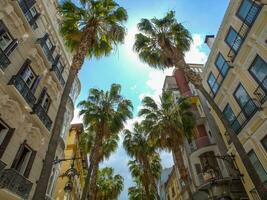 staden malaga i spanien foto