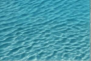 vatten bakgrund, vatten textur, simning slå samman vatten bakgrund, hav vatten bakgrund, blå vatten bakgrund, ai generativ foto