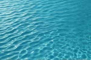 vatten bakgrund, vatten textur, simning slå samman vatten bakgrund, hav vatten bakgrund, blå vatten bakgrund, ai generativ foto