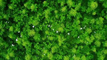 natur naturlig grön färsk topp se ai genererad foto