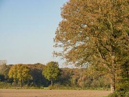 höst timen i de tysk muensterland foto